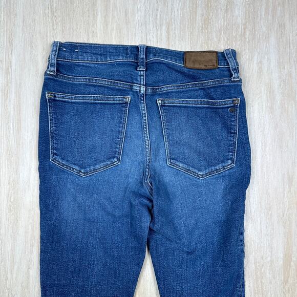 Madewell 9" Mid Rise Skinny Leg Stretch Casual Everyday Classic Denim Jeans 27 - Picture 7 of 15